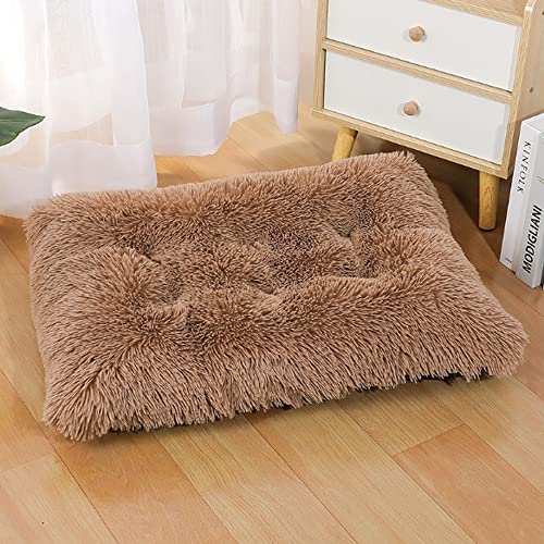 ZESLIV Hundebett Hundematte Hundekissenwarme Plush Matte Liegedecke Hundsofa Hundkissen waschbar von ZESLIV