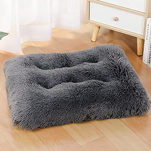 ZESLIV Hundebett Hundematte Hundekissenwarme Plush Matte Liegedecke Hundsofa Hundkissen waschbar von ZESLIV