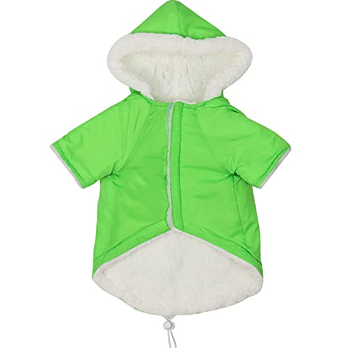 ZESLIV Hundewinterjacke Winddicht Warme für kaltes Schneewetter Outdoor Windproof Haustierweste Lammwolle wintermante von ZESLIV