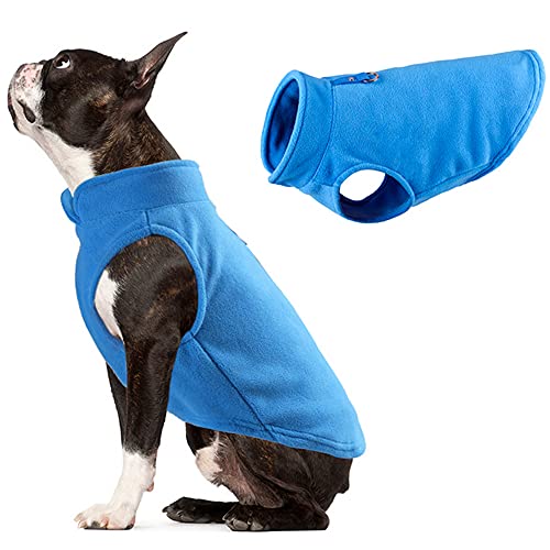 ZESLIV Hundewinterjacke Winddicht Warme für kaltes Schneewetter Outdoor Windproof Polarfleece Haustierweste wintermantel von ZESLIV