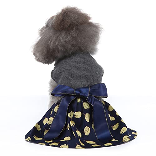 ZESLIV Pet Skirt Puppy Princess Skirt Pet Summer Apparel für kleine Hunde und Katzen Blumenrock von ZESLIV