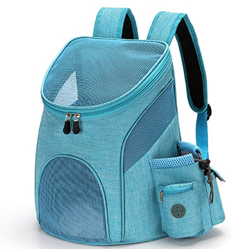 ZESLIV RucksackTragetasche Hunde Tragetaschen Rucksack Outdoor Tragetasche Hunde Katzen Rucksäcke Haustier Outdoor Tragetasche für Hunde und Katzen von ZESLIV