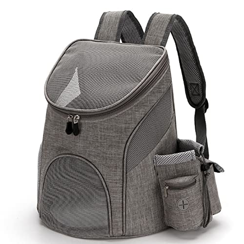 ZESLIV RucksackTragetasche Hunde Tragetaschen Rucksack Outdoor Tragetasche Hunde Katzen Rucksäcke Haustier Outdoor Tragetasche für Hunde und Katzen von ZESLIV