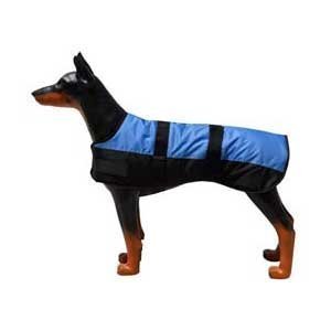 Hundemantel Eisbär - Blau/Schwarz - 30 cm von ZGM