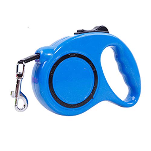 Guinzaglio Per Cani Durevole 3 / 5M Guinzaglio Per Cani In Nylon Retrattile Automatico Per Cani Di Piccola Taglia-Blau 1_3M von ZHANGXIANG