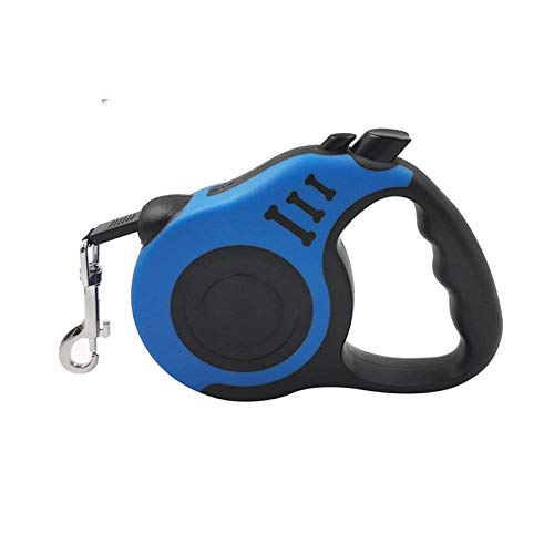 Guinzaglio Per Cani Durevole 3 / 5M Guinzaglio Per Cani In Nylon Retrattile Automatico Per Cani Di Piccola Taglia-Blau 2_3M von ZHANGXIANG