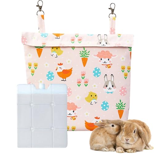 ZHUMCCY Haustier Kühlakku - Kaninchen Kühlpad | Waschbare Kühltasche Für Kleintierkäfig Sommer Draußen Frettchen Chinchilla ZHUMCCY Haustier Kühlakku - Kaninchen Kühlpad | Waschbare Kühltasche Für Kleintierkäfig Sommer Draußen Frettchen Chinchilla von ZHUMCCY