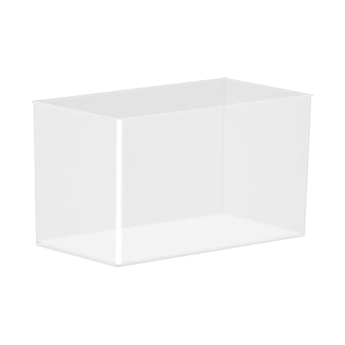 ZHUMCCY Mini Aquarium, Kleines Fischbecken, Rahmenloses Mini-Aquarium Mit Extra Klarer Schale für, Krabben & Dekoration im - oder Bürobereich ZHUMCCY Mini Aquarium, Kleines Fischbecken, Rahmenloses Mini-Aquarium Mit Extra Klarer Schale für, Krabben & Dekoration im - oder Bürobereich von ZHUMCCY
