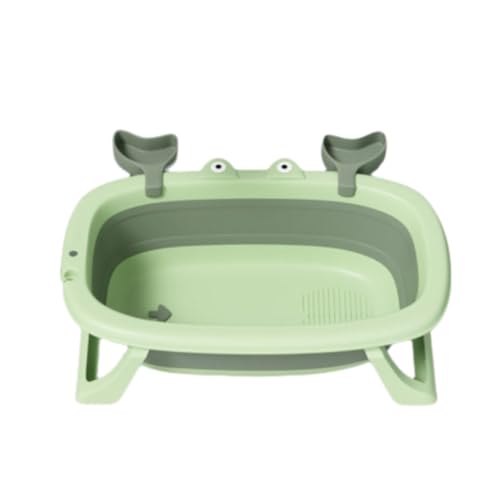 ZHXQRP Hundebadewanne Mehrzweck-Klappbadewanne for Haustiere for Baden/Duschen Tragbare Wäschewanne Faltbare Badewanne Aufbewahrungs-Organizer(Green) von ZHXQRP