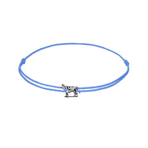 ZILIA Jewelry Husky Dog Bracelet Azure Blue L von ZILIA