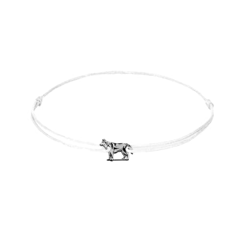 ZILIA Jewelry Husky Dog Bracelet White M von ZILIA