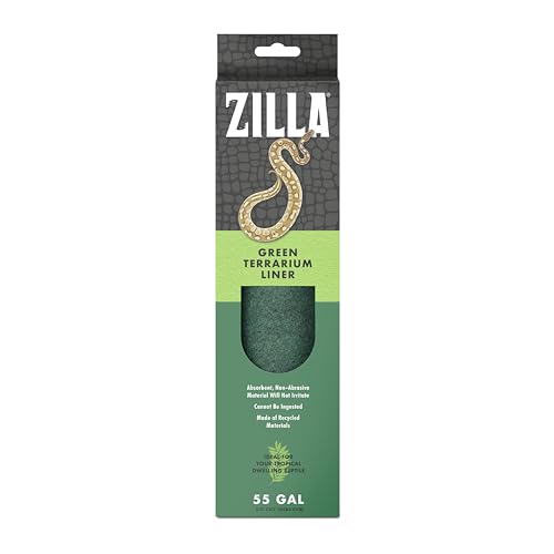 Zilla Bodeneinlage für Reptilien-Terrarium, Grün, 55 g von ZILLA