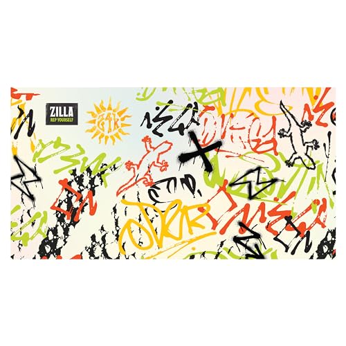 Zilla 24kGoldn Graffiti-Druck Terrarium Hintergrund Bildschirm 50,8 x 27 cm von ZILLA