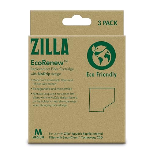 Zilla EcoRenew™ Filterkartuschen, Medium, 3 Stück von ZILLA