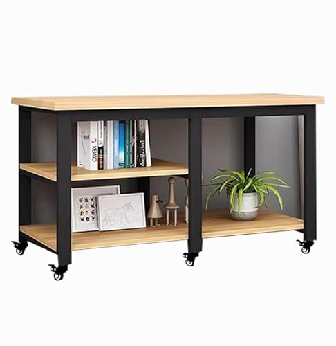Aquarium Unterschrank Rollbares Fischaquariumregal zur Aufbewahrung von Zubehör, Bodenstehender Reptilienbeckenständer mit Feststellbaren Rädern, 10-20 Gallonen-Züchtertischterrasse(Natural,60x30 cm ( Aquarium Unterschrank Rollbares Fischaquariumregal zur Aufbewahrung von Zubehör, Bodenstehender Reptilienbeckenständer mit Feststellbaren Rädern, 10-20 Gallonen-Züchtertischterrasse(Natural,60x30 cm ( von ZIMGOD