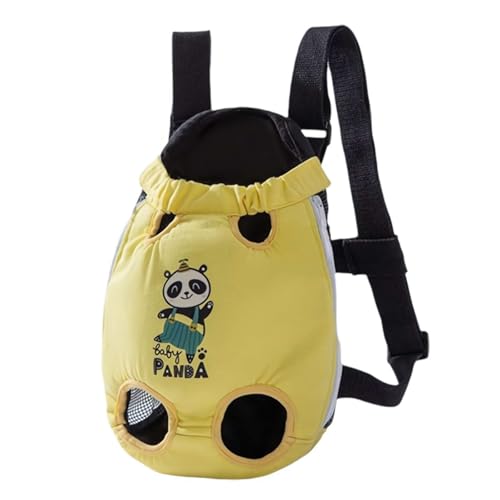 Pelzige Katzentragetasche, pelzige Hundetragetasche, Hunderucksack, Katzentragerrucksack, Haustier-Rucksack, Haustier-Front-Brust-Tragetasche, Rucksäcke, für Hunde und Katzen (Schwarz) von ZIRYXQ