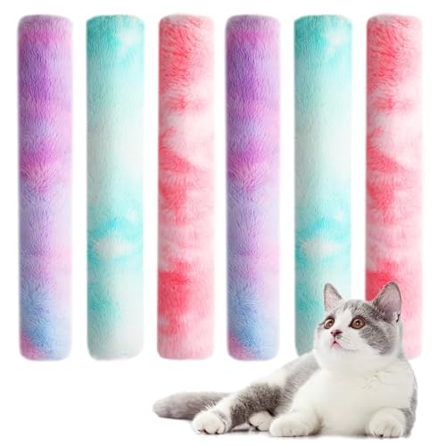 ZITUZY 6 Stück Katzenminze Kissen, katzenspielzeug, Katzenspielzeug mit Katzenminze, für Indoor Geeignet zum Necken und Trösten von Katzen von ZITUZY