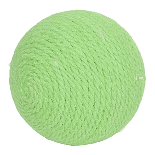 Katzenspielzeugkugeln, Hamsterball für Katzen Interaktive Sisal Cat Kratzkugel Katzenspielzeug Cat Sisal Ball Indoor Interactive Haustier Spielzeug für Katzen Kätzchen zu von ZJchao