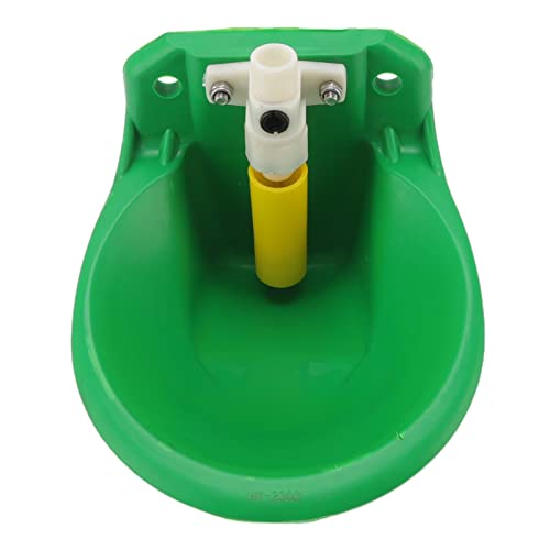 Wassertrog, Automatischer Wasserspender für Hunde, 1 L Wasserspeicherkapazität, Automatische Tränke, Verstellbares Wasservolumen, Viehwassertrog, Schwein, Kuh, Schaf von ZJchao