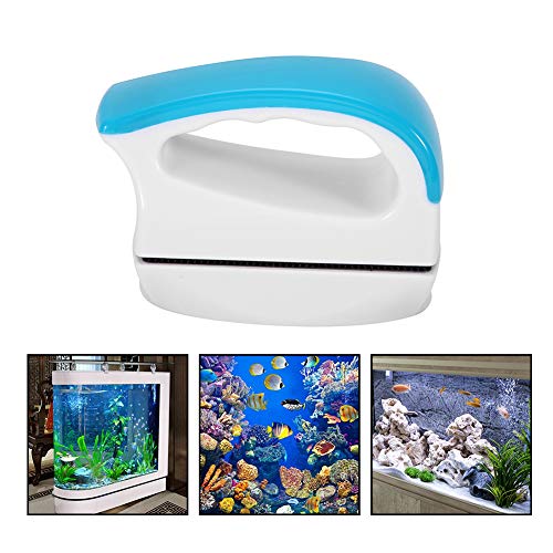 ZJchao Aquarium-Reiniger, Aquarium-Reinigungswerkzeuge, Magnetischer Bürstenreiniger, Aquarium-Reinigungswerkzeug, Magnetischer Aquarium-Reiniger mit Rutschfestem Griff für Alle Arten von ZJchao