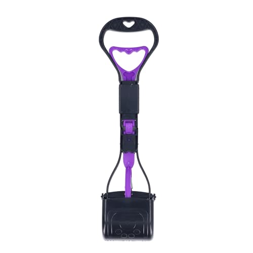 ZJchao Hund Poop Scooper Langgatt Ergonomische Haustierabfälle Reinigungswerkzeug Garten Outdoor Pooper Scooper von ZJchao