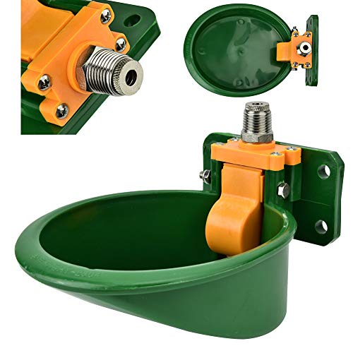 ZJchao Ziege Wasserer, Plastik -Ferkel -Trinkbrunnen Ziege Getränk Tasse Schafsrinderhundwasserschale Automatische Wasserspender für Hunde Ziegen Wassertrog für Viehstockstocktiere ZJchao Ziege Wasserer, Plastik -Ferkel -Trinkbrunnen Ziege Getränk Tasse Schafsrinderhundwasserschale Automatische Wasserspender für Hunde Ziegen Wassertrog für Viehstockstocktiere von ZJchao
