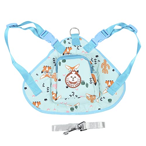 Haustier -Cartoon -Rucksack mit verstellbarem Hundekabelbaum und Leine für kleine und große Hunde - Outdoor -Reisetasche mit Lagerung für Spaziergänge (L) von ZLXHDL