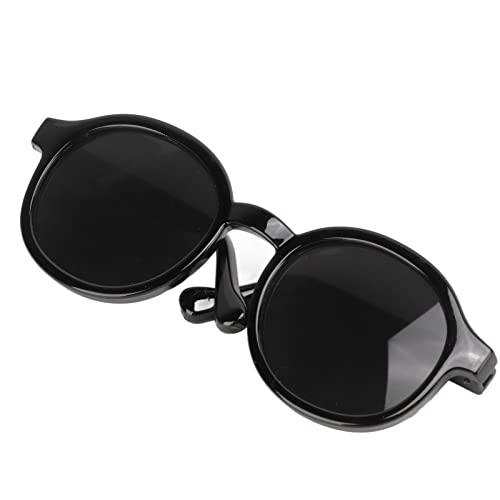 Haustierbrille, Kunststoff, Transparent, Stilvoll, Lustig, Niedlich, Haustier-Sonnenbrille Für Katzen Und Hunde, Katzenbrille Für Halloween-Zubehör(Sonnenbrille) von ZLXHDL