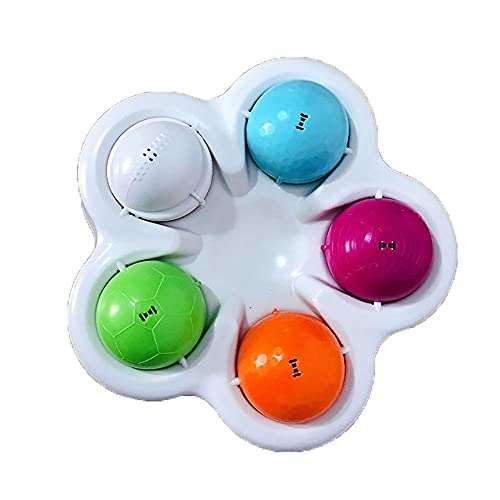 Fressnäpfe Für Hunde Fressnäpfe Für Katzen Pädagogisches Hundespielzeug Verschüttetes Futter Pet Cat Bowl Hund Verschüttetes Futter Ball Slow Food Toys von ZNYLX