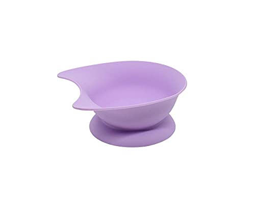 Fressnäpfe Für Hunde Fressnäpfe Für Katzen Silikon Pet Bowl Saugnapf Hund Lecken Teller Pet Food Bowl Katzenschüssel Dog Bowl Pet Geschirr Teller Lila von ZNYLX