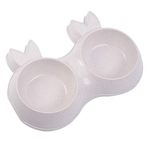 Fressnäpfe Für Hunde Fressnäpfe Für Katzen Tragbares Anti Drop Material Hundenäpfe Katzen Feeder Geschirr Hundefutter Geschirr Katzenschale Haustier Zubehör Beige von ZNYLX