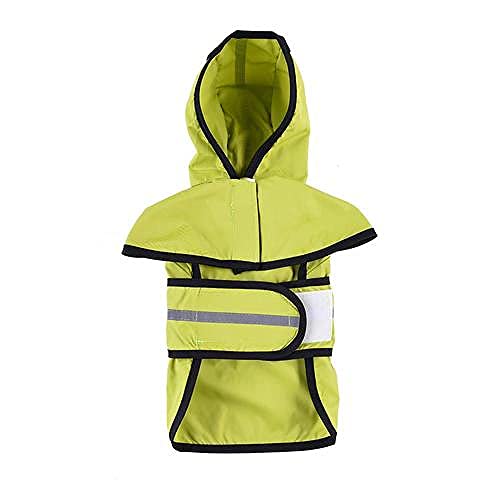 Hunde Regenmantel Regenjacke Für Hunde Wasserdicht Grüner Großer Hund Regenmantel Kleidung wasserdichte Regenjacke Overall Für Haustier Große Hunde Welpen S von ZNYLX