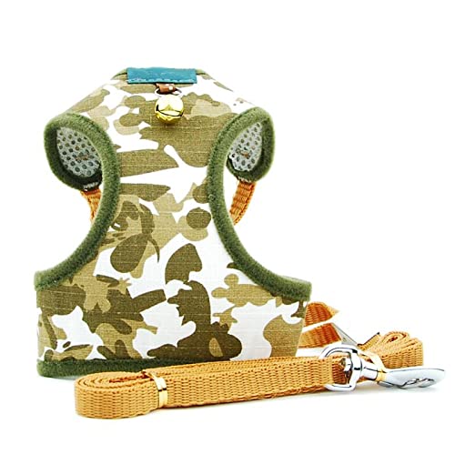 Hundegeschirr Katzengeschirr Set Geschirr Und Leinenset Für Katze Hund Soft Protection Hundeweste Brustgurt 12 M von ZNYLX