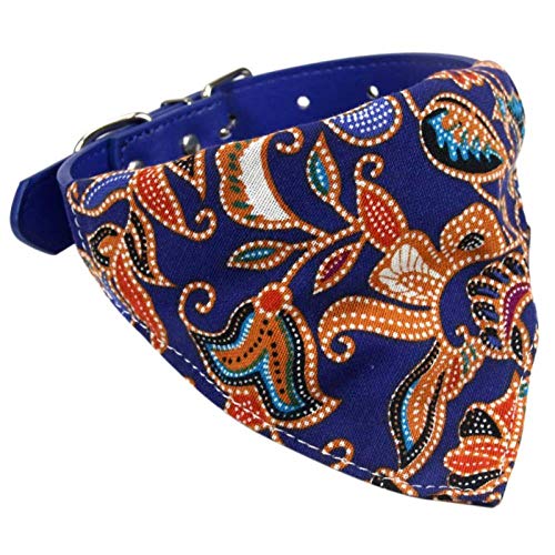 Hundehalsband Mit Fliege Verstellbares Katzenhalsband Blaues Hundehalsband Bandanas Baumwolle Waschbar Haustier Bandanas Schal Fliegen Halsband Katzenhalsband Hundeschal Hundezubehör M von ZNYLX