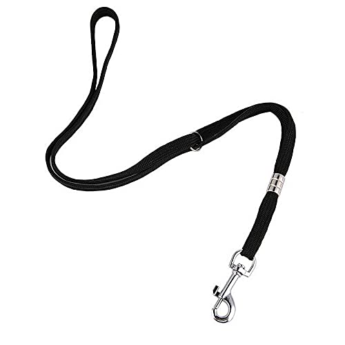 Hundeleine Nylon Verstellbare Hundeleine Haustiere Katzen Hund Nylon Rückhalteseile Geschirr Schwarz von ZNYLX