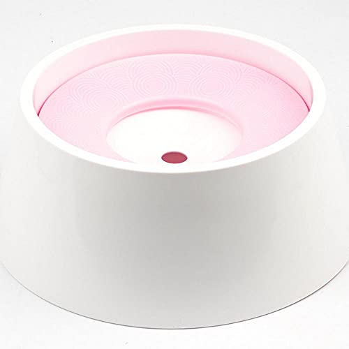 Hundenapf Katzenschüssel Cat Dog Splash Proof Trinkwasser Pet Bowl Berührt Nicht Den Mund Nicht Nass Bart Trinkbrunnen Pet Products Pink von ZNYLX