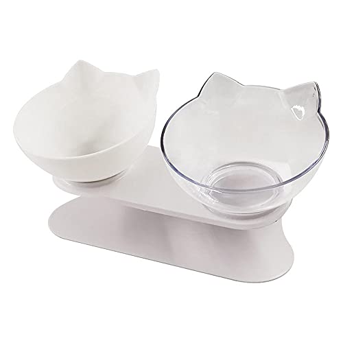 Napf Für Katzen Und Hunde Cat Double Bowl Cat Bowl Dog Bowl rutschfeste Futternapf Mit Erhöhtem Ständer Cat Feeding Dog Feeder Haustierbedarf 3 von ZNYLX