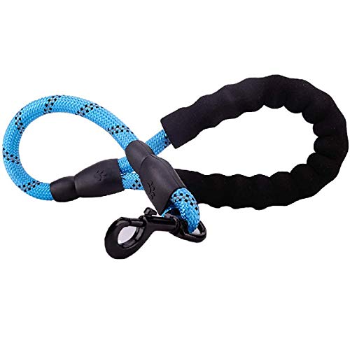 Starke Hundeleine Blaues Kurzes Hundeleinenseil 2Ft Strong Mountain Climbing Lead Reflektierende Trainingsleinen Für Large Und Extra Large von ZNYLX