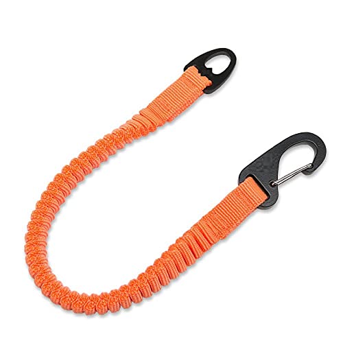 Starke Hundeleine Kurze Hundeleine Für Hunde Nylon Leine Einziehbare Verlängerung In Elastischem Bungee Puffer Hund Laufen Walking Training Orange von ZNYLX