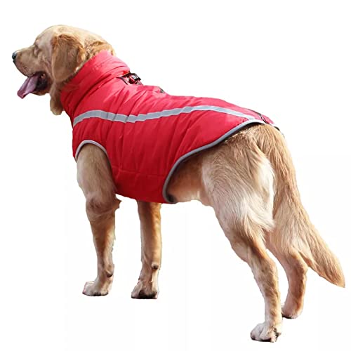 ZNZT Hundekleidung Haustierjacke Sportmantel Mit Geschirr Herbst Winter Warme Hundebekleidung Weste Winddicht Für Mittelgroße Hundemantel Outfits Hunde Oder Katzen Halloween von ZNZT