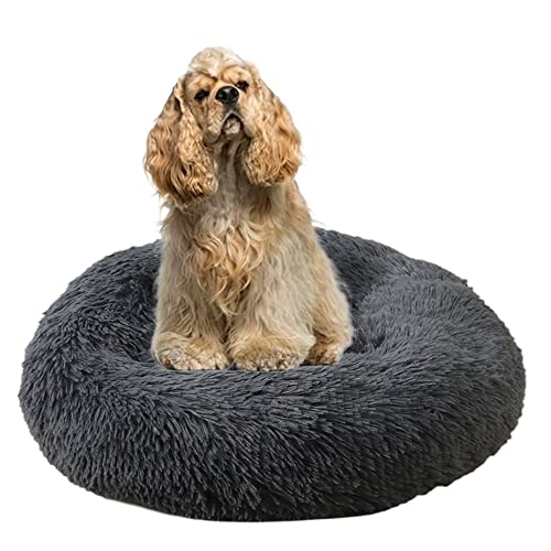 ZOCIS Cuddler Plüsch-Hundebett, beruhigend, Anti-Angst, extra groß, weich, warm, Haustiernest, Sofa mit rutschfester Unterseite, rundes Haustierkissen, Welpenbett, verbesserter Schlaf (Ø 110 cm, ZOCIS Cuddler Plüsch-Hundebett, beruhigend, Anti-Angst, extra groß, weich, warm, Haustiernest, Sofa mit rutschfester Unterseite, rundes Haustierkissen, Welpenbett, verbesserter Schlaf (Ø 110 cm, von ZOCIS