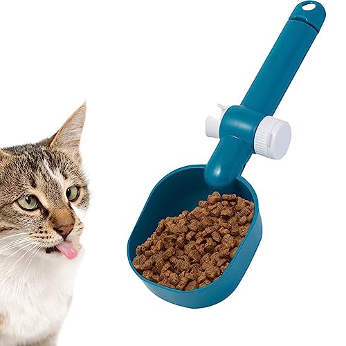 ZONEWD Hundefutterschaufel | Sicherer Quetschlöffel für Haustierfresser - Wiederverwendbarer, multifunktionaler Leckerli-Löffel für Katzen, verschleißfeste Haustier-Snack-Fütterung für mittelgroße von ZONEWD