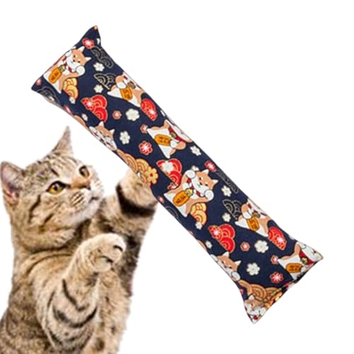 ZONEWD Katzen- -Spielzeug, Katzen-Stick-Spielzeug | Weiche und langlebige Katzen-Kick-Sticks,Gefülltes Kätzchen, Spielzeug für Katzen, zum Spielen, Kicken, Kauen, Plüsch, Geschenk von ZONEWD