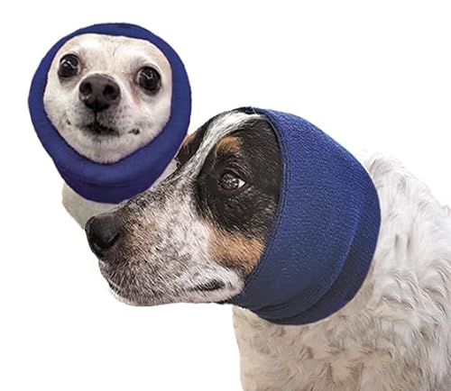 Happy Hoodie, das Original Beruhigungsband für Hunde und Katzen, 2er-Pack (1 klein, 1 groß), zur Angstlinderung und Beruhigung von Hunden, Geräuschunterdrückung für Hunde, das Wunderwerkzeug für von ZONI PETS