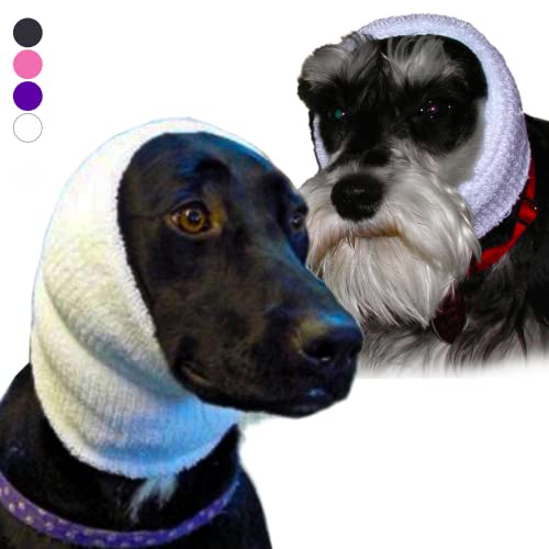 The Original Happy Hoodie für Hunde & Katzen – seit 2008 – 2er-Pack (1 klein, 1 groß) – Das Wunderwerkzeug zur Fellpflege und zum Trocknen von Angstzuständen und Beruhigung von Hunden von ZONI PETS