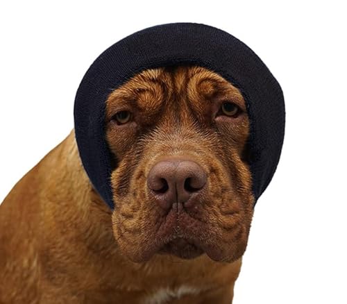 Happy Hoodie – Das Original Beruhigungsband für Hunde & Katzen – zur Angstlinderung – Geräuschunterdrückung bei Feuerwerk, Gewitter, Haustierpflege & Krafttrocknung – Beruhigungshilfe für Hunde seit von ZONI PETS