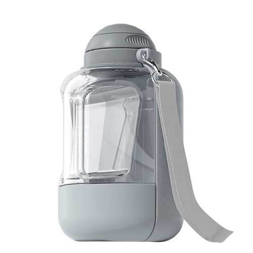 ZOOMIMI Haustier-Trinkflasche, Wasser-Leckerli-Behälter für Spaziergänge, tragbarer Wasserspender für Outdoor-Aktivitäten ZOOMIMI Haustier-Trinkflasche, Wasser-Leckerli-Behälter für Spaziergänge, tragbarer Wasserspender für Outdoor-Aktivitäten von ZOOMIMI