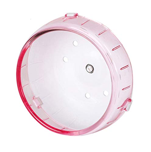 ZOOPOLR Laufrad für Hamster, Rennmäuse oder Mäuse, 11,9 cm, Pink Running Wheel von ZOOPOLR