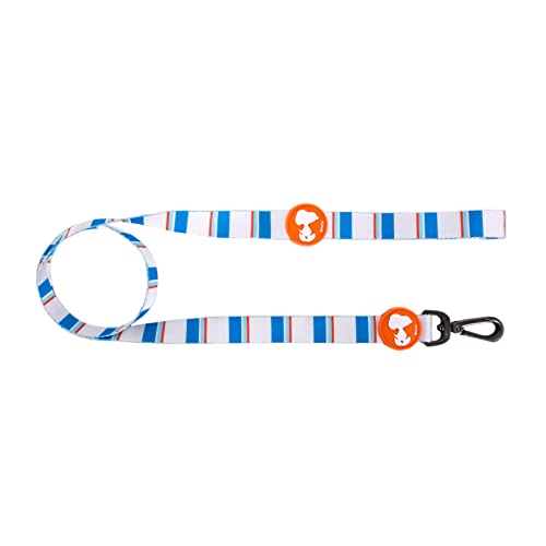 ZOOZ PETS Dog Leash Snoopy Stripe Blue ORANGE TAM. L von ZOOZ PETS