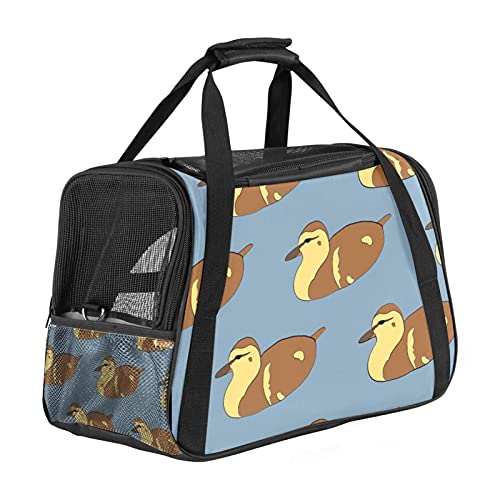 Tragbare Haustier-Reisetasche, von Fluggesellschaften zugelassene Duffle-Taschen für Katzen, Hunde, Kaninchen mit weichen Seiten, Bauernhof, Landwirtschaft, Haustier, Vogel und Ente von ZORE_FINE5